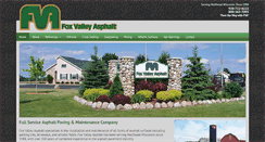 Desktop Screenshot of foxvalleyasphalt.com